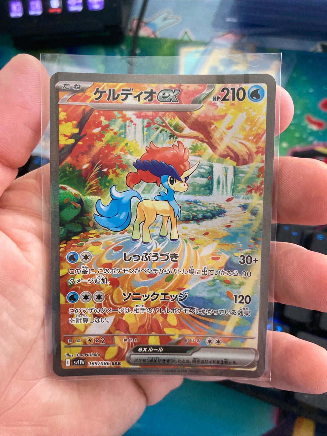 Solo card (Japanese Kaldeo EX)