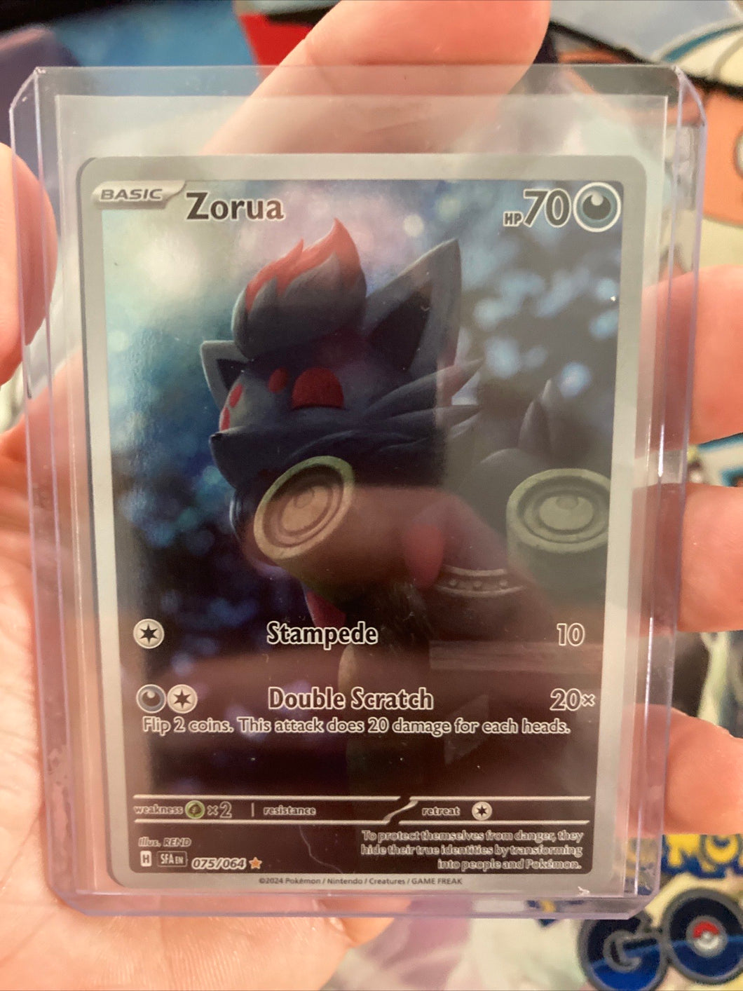 Solo card (Zorua AR)