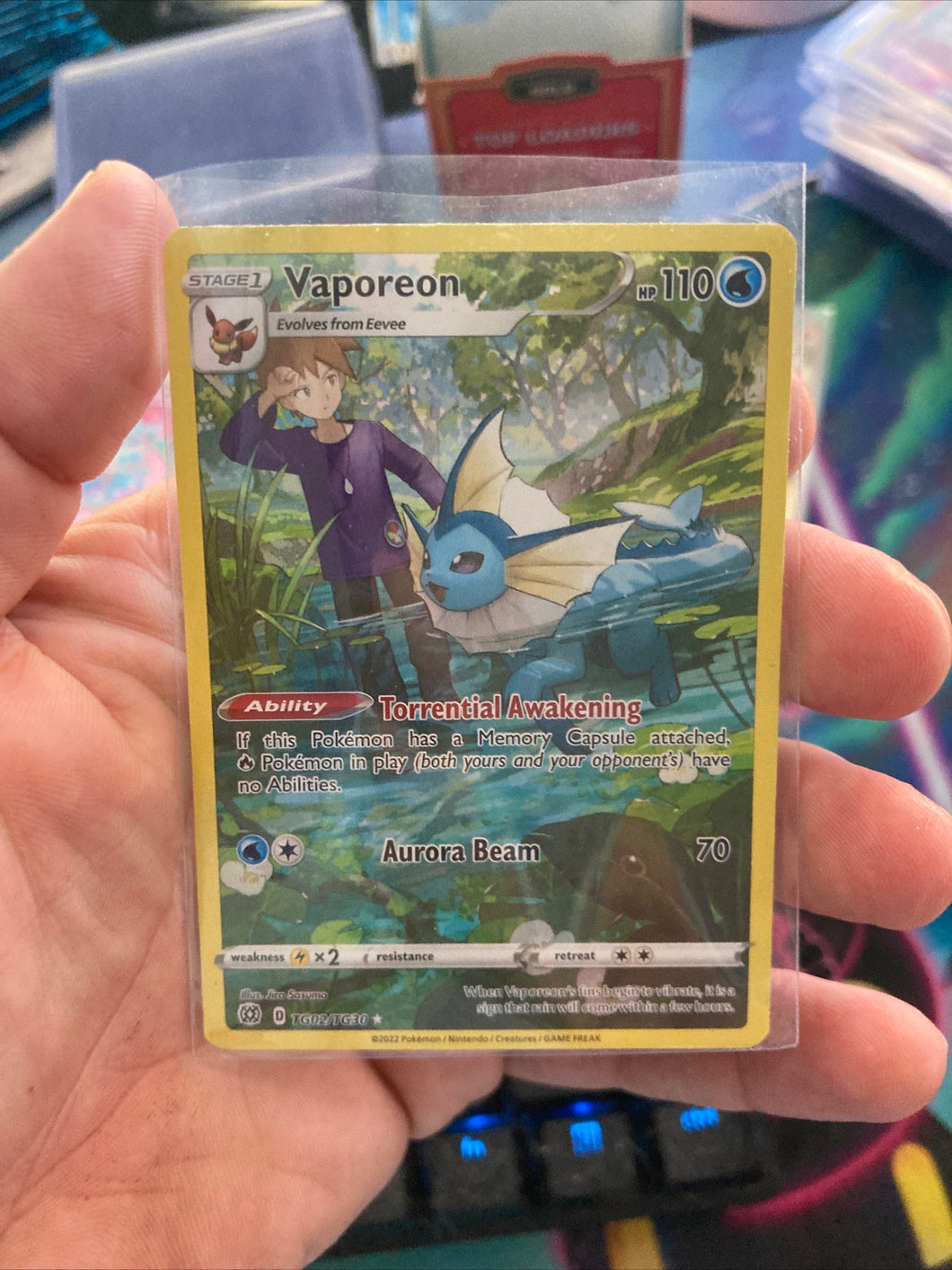 Solo card (Vaporeon)