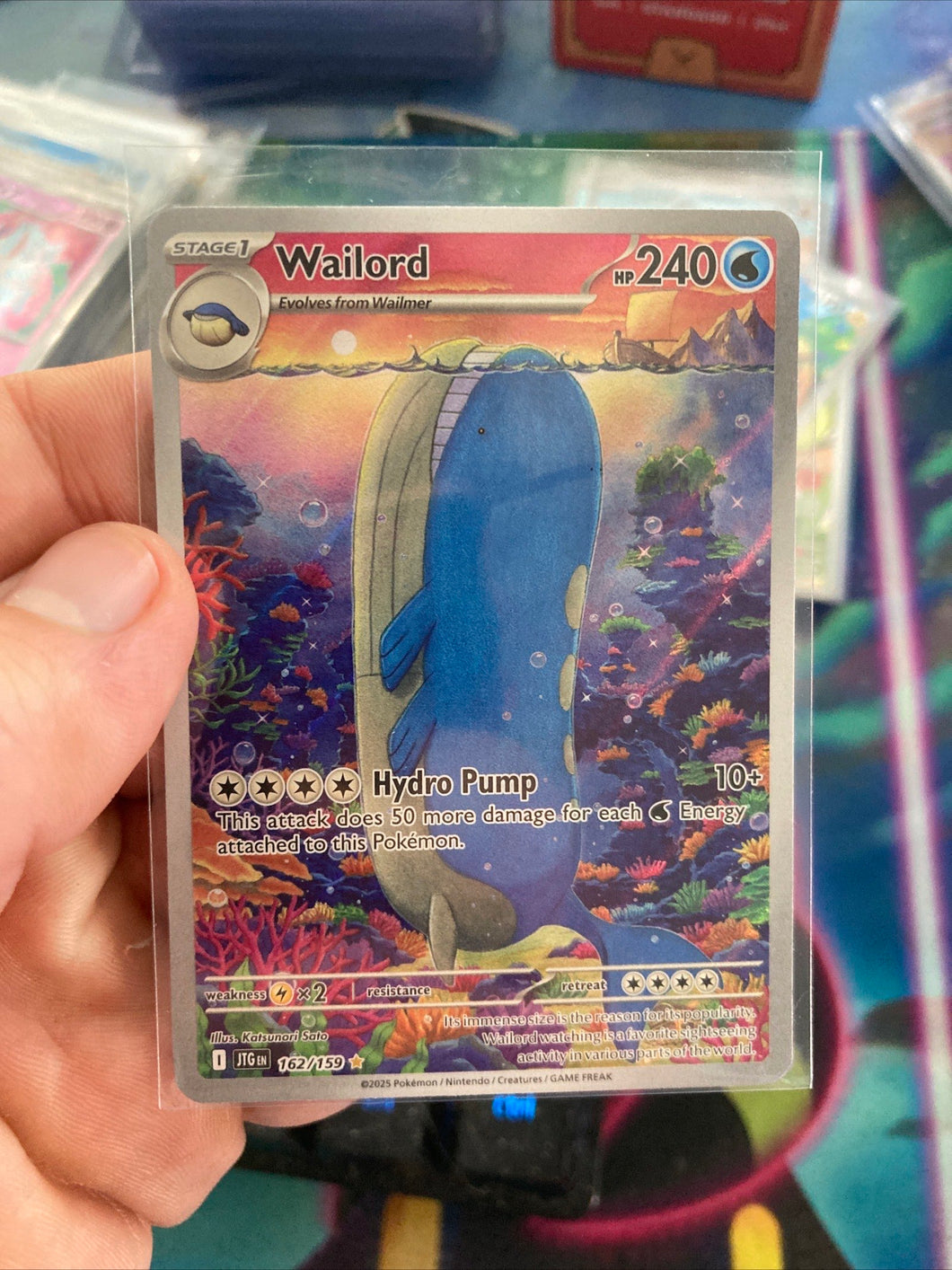 Solo card (Wailord)