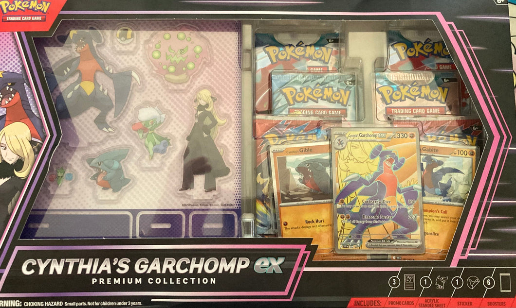Cynthia's Garchomp EX Premium Collection Box!