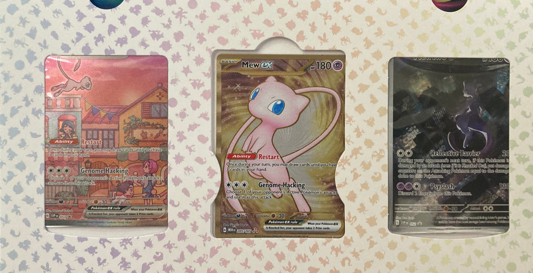151 Mew Promo cards (all 3)