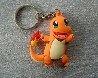 Charmander Keychain/Book Bag Charm/ Jacket Zipper PUll
