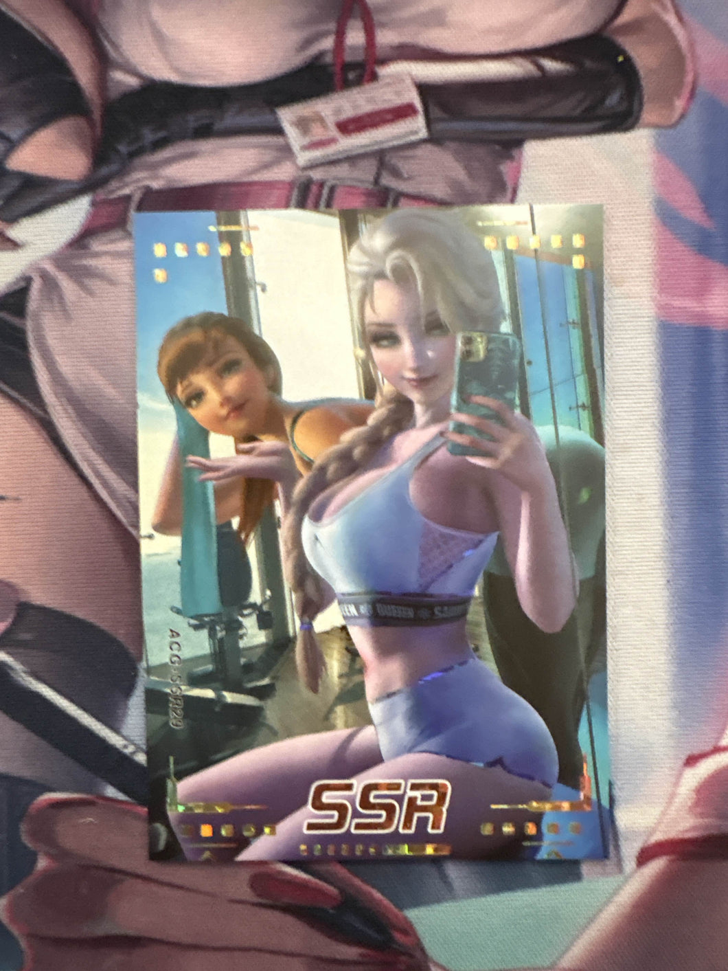 Solo Booba Card (Elsa and Anna)