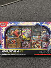 Load image into Gallery viewer, Mega Lucario EX box with Figure
