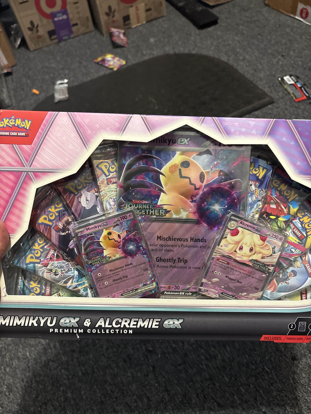 Mega Mimikyu EX & Alcremeie EX Premium Collection