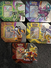 Load image into Gallery viewer, 5 Tin Bundle Set (Open Live on Stream) Each tin comes with 5 packs
