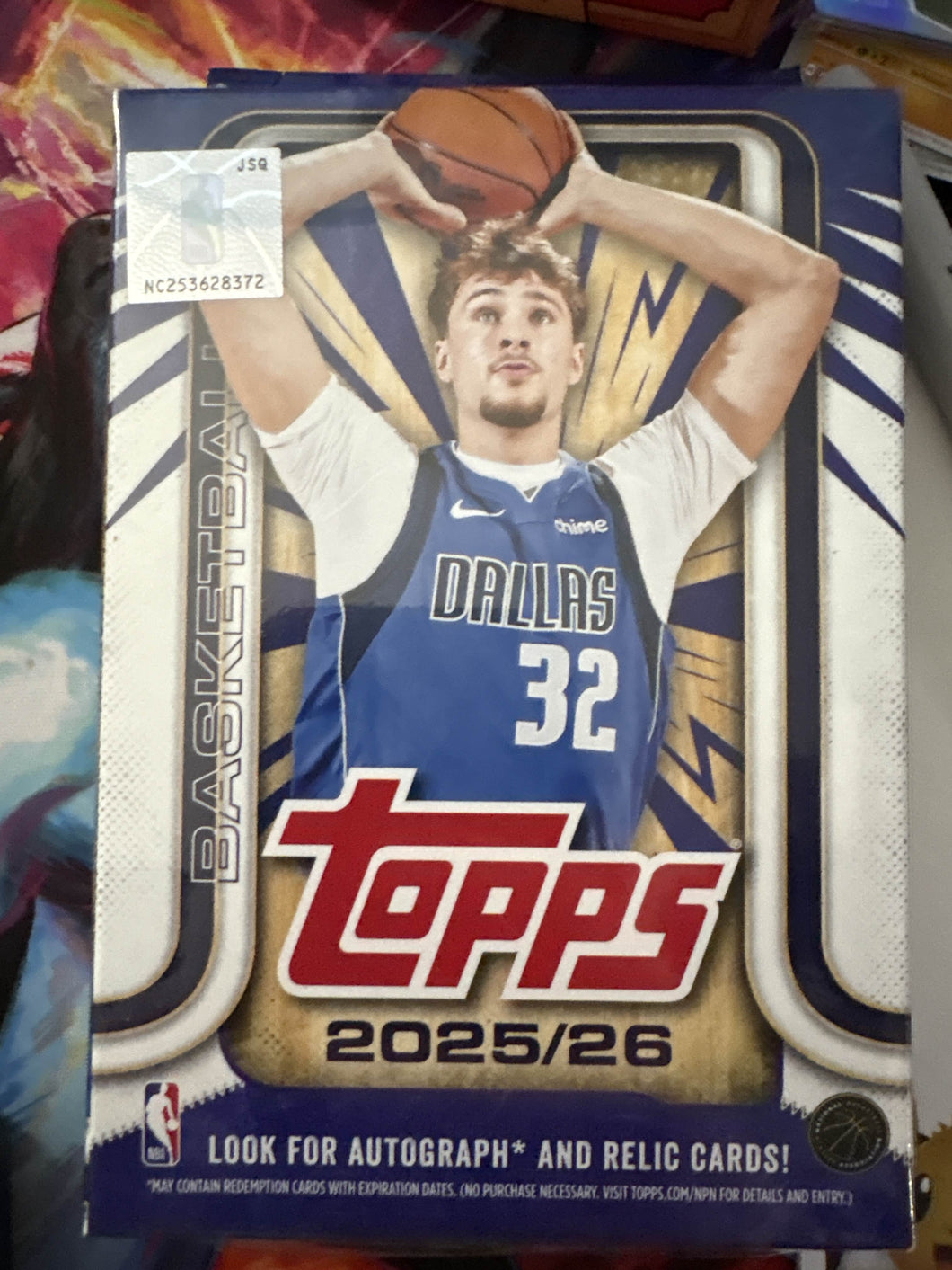 NBA - Topps 2025/26 Basketball- hanger – TCG Custom Packs/Family Tymes