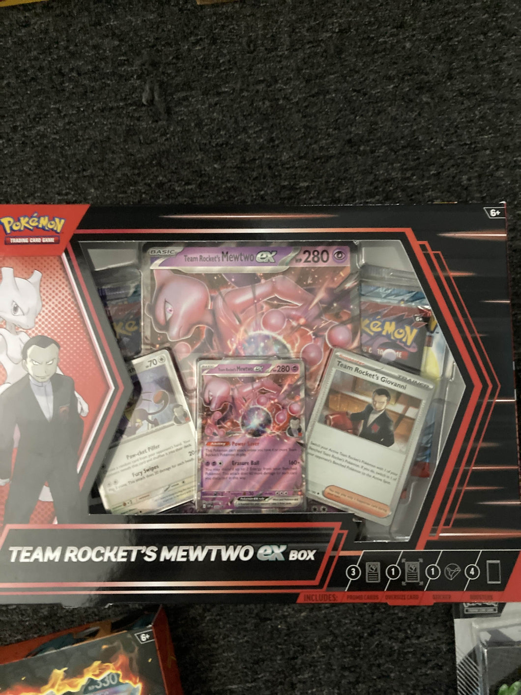 Mewtwo Collection Box (has 4 Packs plus Promo's)