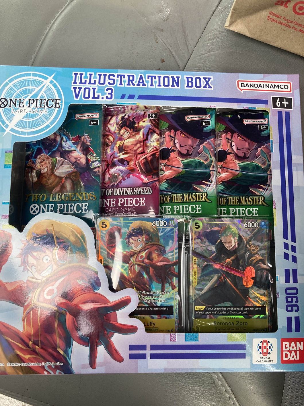 One Piece Box (comes with 4 packs)