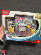 Load image into Gallery viewer, Pokemon 30th Celebration-4 pack box with promo shown
