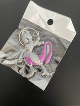 Load image into Gallery viewer, Mewtwo Keychain/Book Bag Charm/Jacket Zipper Pull
