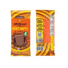 Load image into Gallery viewer, Mr. Beast Feastable Candy Bars - 3 pack - Milk Chocolate, Chocolate Crunch and Deez Nuts
