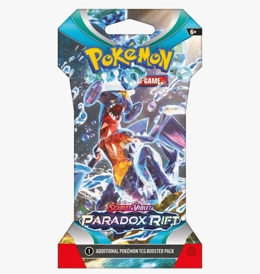 Pokemon Paldea Paradox Rift Single Pack  (Live Opening)
