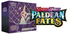 Load image into Gallery viewer, Scarlet &amp; Violet Paldean Fates ETB Live Stream Opening
